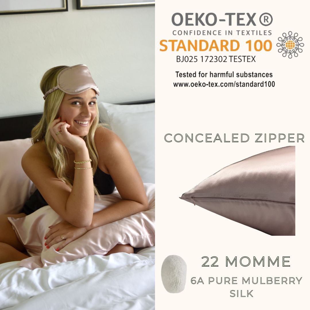 100% Pure Mulberry Silk Pillowcase