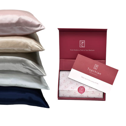 100% Pure Mulberry Silk Pillowcase